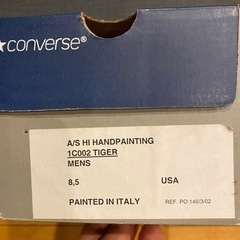 【超希少】オールスターハンドペインティングHI❗️converse【限定品】の画像