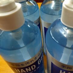 ハンドジェル500ml 4本　速乾性　TOAMIの画像