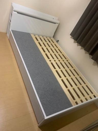 【決まりました！】収納付きベッド売ります。
