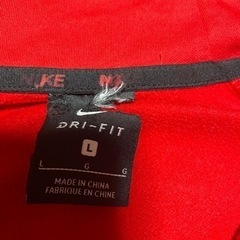 NIKE ジップアップパーカー　Ｌサイズの画像