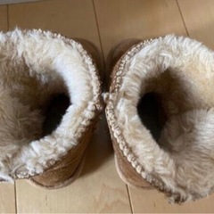 ムートンブーツ ベビー　13cmの画像