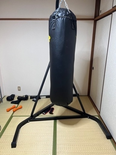 BODY MAKER サンドバッグ 130cm スタンド付き 四日市付近の方は近くまで配送します