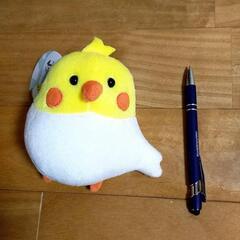 【引取先決定】写真たてとオカメインコぬいぐるみストラップの画像