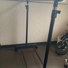 高さワンタッチ調整付き洋服掛け❗️の画像