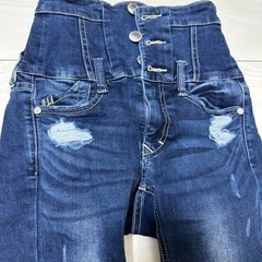 EMODA ハイウェストダメージジーンズの画像