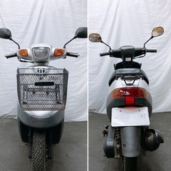 冬季限定⛄️格安配送!!スタッドレスタイヤ着用‼️ 実働 YAMAHA APRIO アプリオ SA11J 原付 スクーター ヘルメット付き‼️の画像
