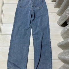 ハイウェストワイドレッグジーンズ SHEINの画像