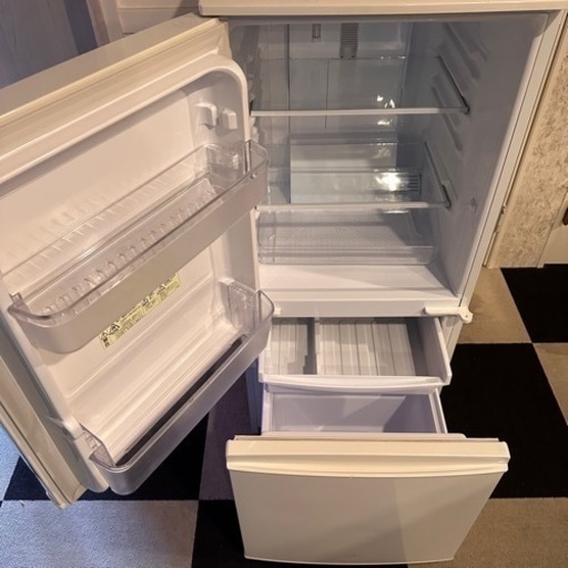 ◻️SHARPノンフロン冷凍冷蔵庫◻️ ◻️SJ-D14B-W◻️