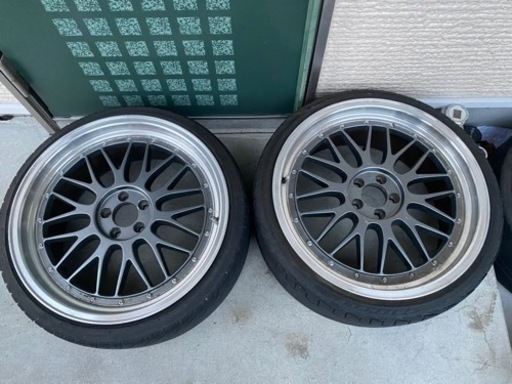 BBS風ホイール19インチ　PCD100