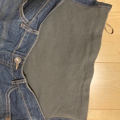 マタニティ　デニム　ジーンズ　マタニティデニム　Mの画像