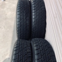 冬タイヤ 145/80R13 軽自動車用アルミ付きスタッドレス 4本組の画像