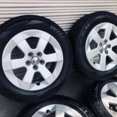 冬タイヤ 185/65R15 トヨタ純正プリウス用ホイール付きスタッドレス 4本組の画像