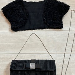 パーティー用ボレロとバッグ