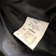 美品　レディース　ポンチョ風　ハーフコート　Mサイズの画像