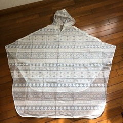 レインポンチョ　使用1回のみ