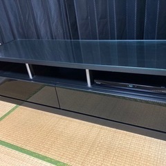 【鏡面仕上げ&ガラス天板】テレビボード　ローボード【金額応相談】の画像
