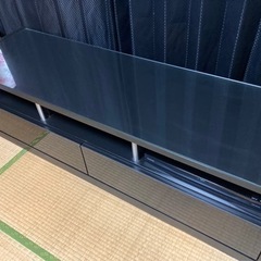 【鏡面仕上げ&ガラス天板】テレビボード　ローボード【金額応相談】の画像