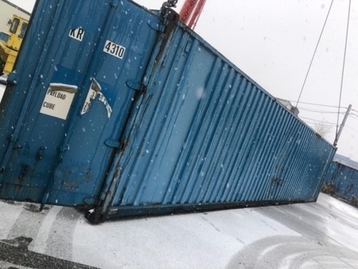 海上コンテナ　40フィート 40ft コンテナ　物置　BOX 箱　車庫