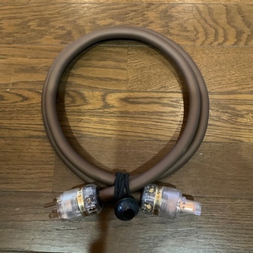 真空管アンプ用高級電源ケーブル