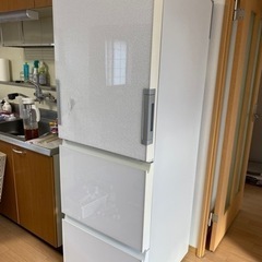 SHARP 冷蔵庫 Plasmacluster 型番SJ-GW36D-W