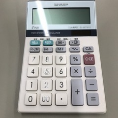 シャープ　電卓