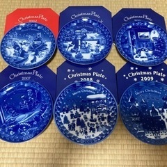 【クリスマス限定】ケンタッキークリスマスプレート6枚セット