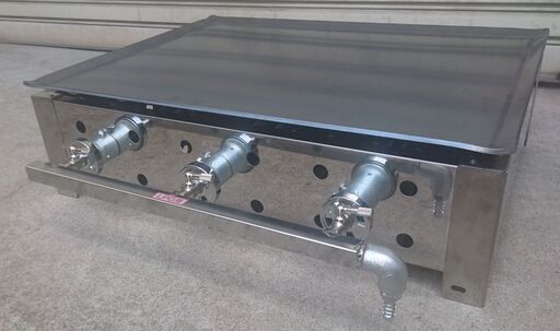 バーベキュー キャンプにも プロパンガス用 鉄板焼き グリラー グリドル お祭り 模擬店 縁日 グリドル 業務用 鉄板焼 学園文化祭り レンタルよりも