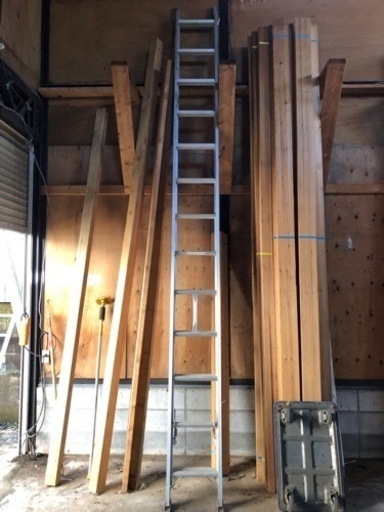 値下げしました  2連はしご　全長7m85cm