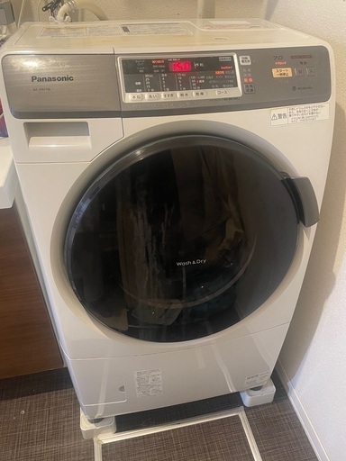 受け渡し予定の方決まっております。パナソニック　ドラム式　洗濯乾燥機　コンパクトドラム