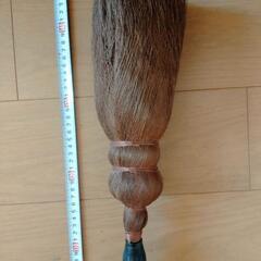 棕櫚箒　シュロ　ガーデニング　室内箒　掃除用具の画像