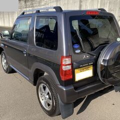 仙台☆パジェロミニXRリミテッドエディション切替4ＷＤ.車検取り立て！グレー＆ブラックツートン！の画像