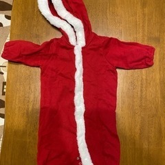 クリスマス　サンタクロースのロンパース
