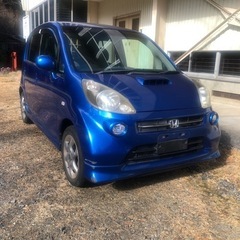 値下げ！ホンダ ライフ 4WD ターボ ディーバ ブルー 青 四...