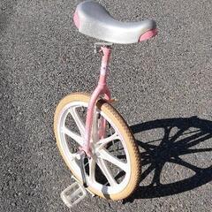 1207-072 ユニサイクル一輪車ピンク20inch