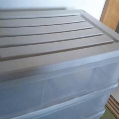 3段プラ引出しの画像