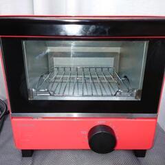 【ミニトースター】オーブントースター レッド KOS-07BK