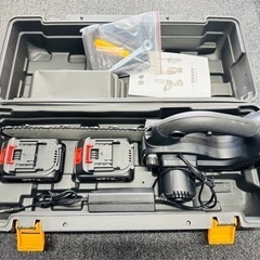 充電式 電動チェンソー コードレス 12インチ 30cm切段物径 軽量 強力