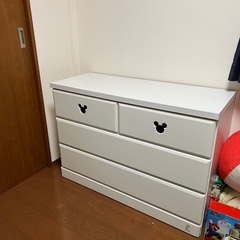 子供用タンス ホワイト 美品