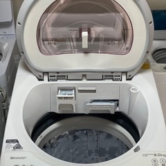 送料・設置込み　洗濯乾燥機　8kg/4.5kg SHARP 2017年