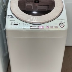 送料・設置込み　洗濯乾燥機　8kg/4.5kg SHARP 2017年