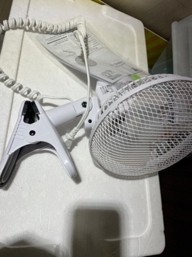 つける型の扇風機