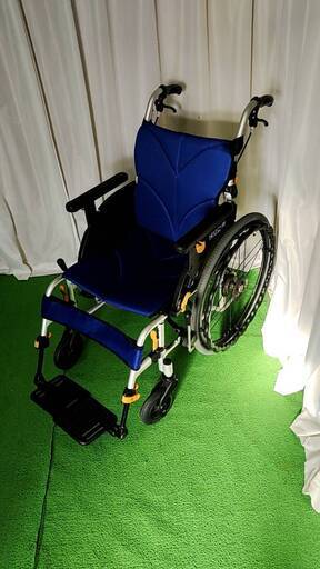 松永製作所 自走式車椅子　ネクストコア NEXT-51B（シート他社品）①