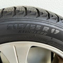 スタッドレスタイヤ ホイール付 215/55R17 ミシュラン X-ICE
