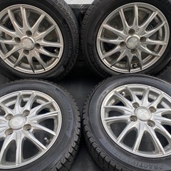 アルミ付きスタッドレスタイヤ155/65R13 4本　今週末まで掲載予定