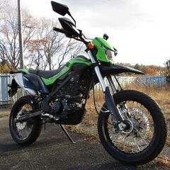 逆輸入車　実働　低走行車　カワサキ　Dトラッカー150　スペシャ...