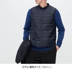 ヒートテックウォームパデッドベスト　ユニクロ　UNIQLO