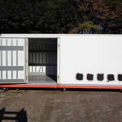 ♪八街SG60♪物置♪コンテナ♪サイドドア付♪鍵穴♪丈夫♪アルミ冷蔵箱♪