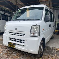 (ID4757)軽バン専門店在庫100台　軽貨物黒ナンバーリース個人・法人可能！　１５万円　スズキ　エブリイバン　車検令和６年１１月　平成２２年式　諸費用込１８８,０００円の画像