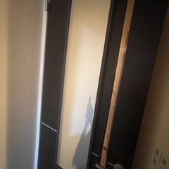 ニトリ　ドア掛けミラー　姿見の画像