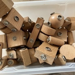 【取引決定】ブロック　積み木　スナップボタン　